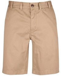 Barbour - City neuston shorts in stone - Lyst