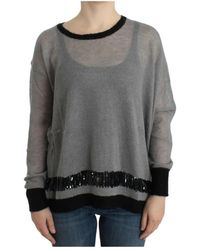 CoSTUME NATIONAL - Round-Neck Knitwear - Lyst