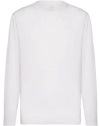BOGGI - Pima Baumwolljersey Langarm-T-Shirt - Lyst