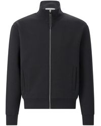 Givenchy - Hoodies & Sweatvesten ,Zwart ,Katoen Zip-Throughs - Lyst
