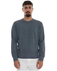 GANT - Round-Neck Knitwear - Lyst