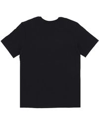Nike - Fitness ,Zwart ,Katoen Nba Essential Logo 1 Tee Zwart - Lyst