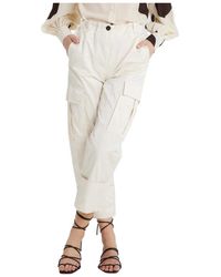 Erika Cavallini Semi Couture - Straight Trousers - Lyst