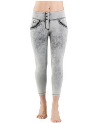 Freddy - Jeans ,Grijs ,Katoen Wr.Up Push-Up Jeans - Lyst