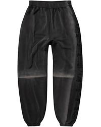 Aries - Broeken ,Zwart ,Katoen Sunbleached Temple Sweatpant - Lyst