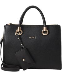Liu Jo - Handtasche Aus Kunstleder Mit Doppelgriff - Lyst