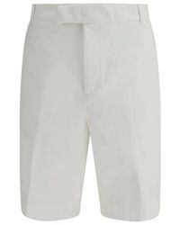 Thom Browne - White Polyester Bermuda Shorts - Lyst