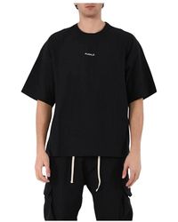 Purple Brand - Gotisches bogen-t-shirt aus schwarzem jersey - Lyst