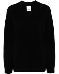 Allude - V-Neck Knitwear - Lyst