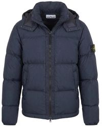 Stone Island - Down Jackets - Lyst