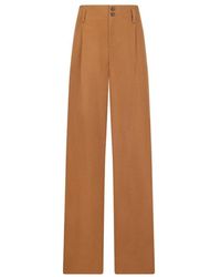 Chloé - Wide Trousers - Lyst
