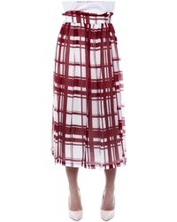 Alpha Studio - Midi Skirts - Lyst