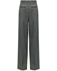 MM6 by Maison Martin Margiela - Wide Trousers - Lyst
