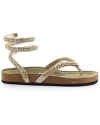 Strategia - Flat Sandals - Lyst
