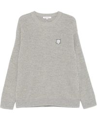 Maison Kitsuné - Round-Neck Knitwear - Lyst