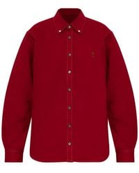 Ami Paris - Denimhemd - Lyst