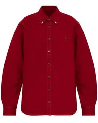 Ami Paris - Denim Shirt - Lyst