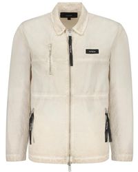 ISO.POETISM - Jassen ,Katoen Techno Fabric Jacket - Lyst