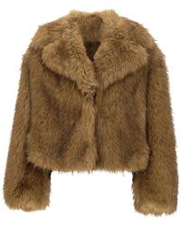 Stand Studio - Faux Fur & Shearling Jackets - Lyst