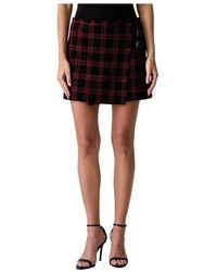 Pinko - Mini Wikkelrok - Lyst