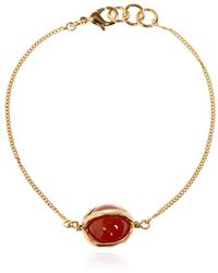 Jil Sander - Accessoires ,Geel ,Armband Met Hanger - Lyst