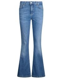 Liu Jo - Flare Leg Denim Jeans - Lyst