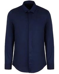 ARMANI EXCHANGE - Casual Shirts - Lyst