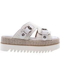 Laura Bellariva - Shoes > flip flops & sliders > sliders - Lyst
