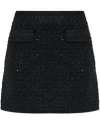 Gestuz - Rokken ,Zwart ,Leer Gzkeiko Skirt - Lyst