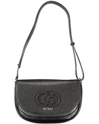 Guess - Schwarze Polyethylen-Damentasche - Lyst