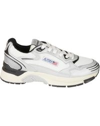 Autry - Schoenen ,Veelkleurig ,Katoen Hyperway Sneakers - Lyst