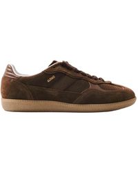 Alohas - Braune Ledersneaker Mit Stilvollen Details - Lyst