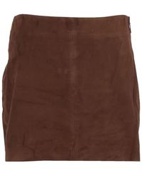 Arma - Leather Skirts - Lyst