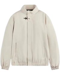 Fay - Jassen ,Nylon Travel Bomber Jacket - Lyst