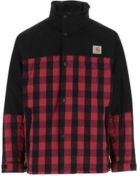 Junya Watanabe - Jassen ,Veelkleurig ,Zwarte Stijlvolle Wnj 906 Modieus Product - Lyst