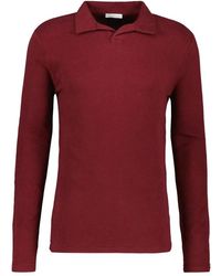 KIEFERMANN - Tops ,Rood ,Katoen Tonin Polo - Lyst