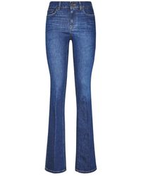 Dondup - Jeans ,Blauw ,Katoen Newlola Skinny-Fit Bootcut Jeans - Lyst