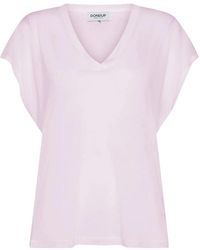 Dondup - Camiseta cuello en v - Lyst