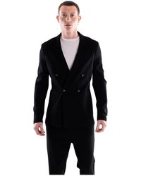Paolo Pecora - Jassen ,Zwart ,Jersey Jas - Lyst