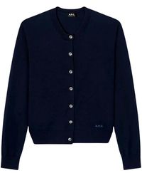 A.P.C. - Cardigans - Lyst