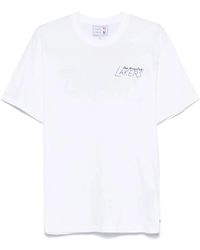 Maison Labiche - Nba Samenwerking Wit T-Shirt - Lyst