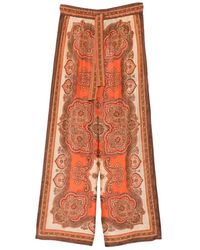 Zimmermann - Wide Broeken - Lyst