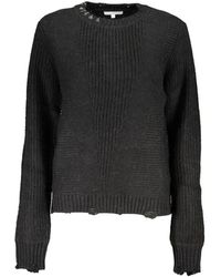 Patrizia Pepe - Sweater mit kontrastdetails - Lyst