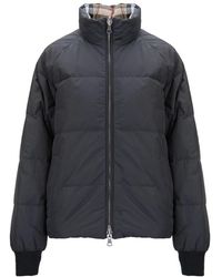 Burberry - Reversible Check Puffer Jacket - Lyst