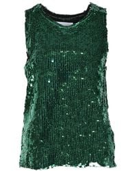 Erika Cavallini Semi Couture - Sleeveless Tops - Lyst