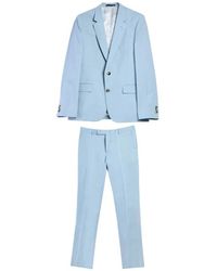 Paul Smith - Kostuums ,Blauw ,Linnen Completo Soho Lino - Lyst