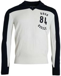 Dolce & Gabbana - Sicilia Henley Shirt Pullover Sweater - Lyst