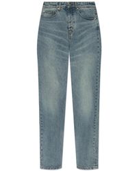Ami Paris - Jeans ,Blauw ,Katoen Classic Fit Jeans - Lyst