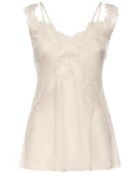Pinko - Tops ,Grijs ,Lydia Top - Lyst