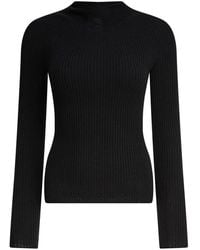 Courreges - Round-Neck Knitwear - Lyst